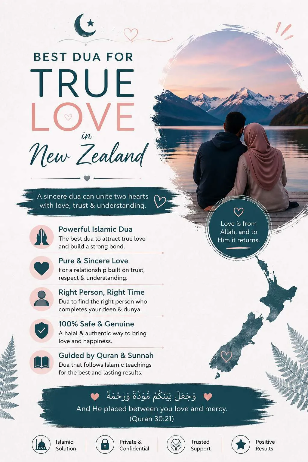 Best Dua For <span>True Love</span> in New Zealand